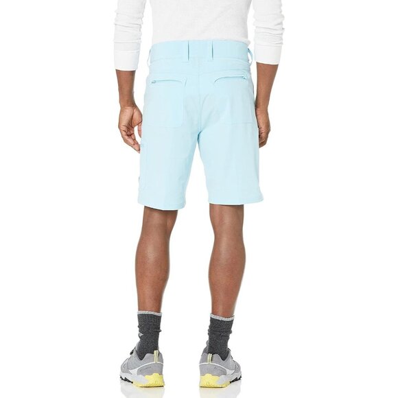 Staghorn Realtree Fishing Camo Lined Short, Crystal Blue, Size XXL - Picture 2 of 2